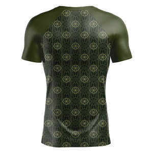 Camisetas de Compresión Personalizadas Sublimadas 100% Poliéster para MMA, Manga Larga, Ajuste Compresivo, Transpirables, de Secado Rápido, Anti UV, para Entrenamiento en Gimnasio - Product Image 4