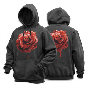 Men 3D Puff Print Oversized Hoodie - Product Image 4