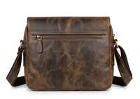 Bolso Bandolera Casual de Cuero Bohemio, Color Sólido, Duradero, con Cierre Abierto, para Viaje, para Mujer, con Forro de Algodón, para Todas las Temporadas