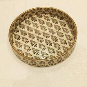 Plateau artisanal pour collations, idéal pour la cuisine, la salle à manger, la table basse, idée cadeau unique, plateau décoratif personnalisé - Product Image 2