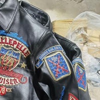 Blouson Bomber Varsity en Cuir Véritable Personnalisé pour Homme 2027, Style Streetwear, avec Col Montant et Broderie