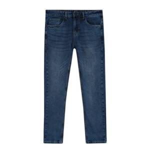 Jeans de Mezclilla Planos de Algodón para Hombre, Corte Recto Regular, Casuales de Primavera, Suaves, Transpirables, Duraderos, Moda Urbana, Venta al Por Mayor - Product Image 4