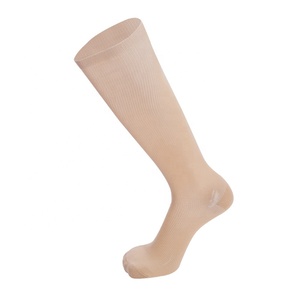 Custom Knee <b>Socks</b> Men Solid <b>Color</b> Breathable Knitted Sports <b>Socks</b> With Logo Print Summer Wear - Product Image 2