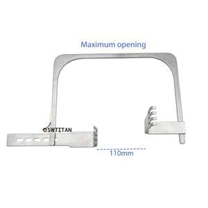 Écarteur de hanche orthopédique à cadre rigide pour instruments chirurgicaux en acier inoxydable par Surgiright - Product Image 1