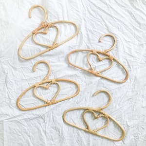 Best-pick rattan children coat hangers eco friendly <b>small</b> size kids clothes hanger premium quality - Product Image 5