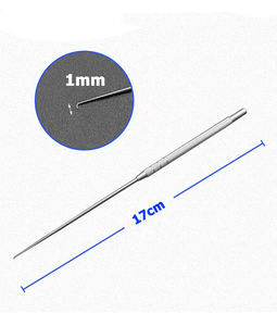 Gancho para cerumen de acero inoxidable de alta calidad, seguro y eficaz para cirugía ORL, reutilizable para la eliminación de cera del oído, de Blush Surgical - Product Image 3