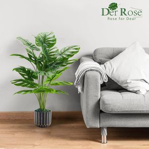 28 Piante Artificiali di Monstera Alte per Decorazione d'Interni, Alberi Finti per Soggiorno e Casa - Product Image 5