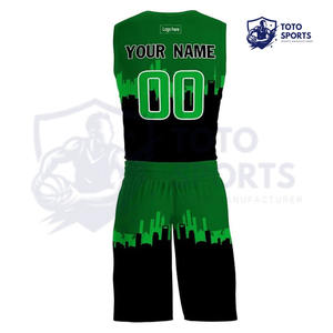 ชุดยูนิฟอร์มบาสเก็ตบอลสุดเท่ห์จากซัพพลายเออร์ยอดเยี่ยม ผู้ขายที่ดี รับสั่งทำลายพิมพ์ดิจิทัล น้ำหนักเบา ระบายอากาศได้ดี เหมาะสำหรับการฝึกซ้อมและการแข่งขัน - Product Image 3