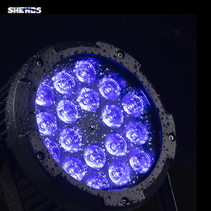 Professional IP65 Waterproof 18x18W RGBWA+UV 6-in-1 <b>LED</b> Par <b>Light</b> Outdoor Stage Wash Lighting for Building Concert Church - Product Image 1