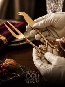 Offre Spéciale : Ensemble Complet d'Ustensiles de Cuisine en Acier Inoxydable Plaqué Or – Spatule à Long Manche, Louche, Pince, Fouet, Ustensiles de Service pour Fêtes - Product Image 4