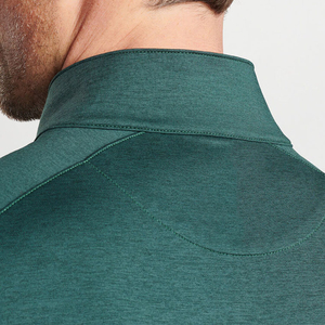 Chemise à col zippé pour homme de qualité supérieure UMBO Industries |   Haut d'entraînement d'hiver à manches longues extensible et à séchage rapide |   Sports Golf - Product Image 4