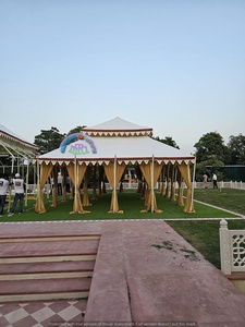 Carpa de Lujo para Bodas Maharaja, Eventos de Verano, Carpa Exterior Resistente al Viento, Hecha a Mano con Lona Premium de PVC - Product Image 2