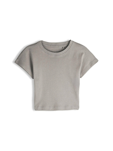 Camiseta Corta de Manga Corta para Mujer, 100% Algodón, Premium, Básica, Boutique, Moda, Venta al por Mayor, Logotipo Personalizado, Estilo Y2K, Streetwear - Product Image 4