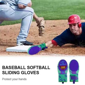 Wholesale Baseball Right and Left Hand Protection Softball Sliding Mitts Youth and Adult Colorful Baseball Sliding Mitts Gloves - Product Image 6