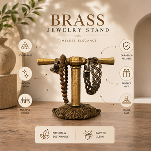 Support de Présentation Décoratif en Laiton Antique de Qualité Supérieure pour Bijoux, Montres et Bracelets – Idéal pour la Vente au Détail et l'Usage Domestique - Product Image 5