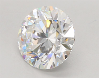 Diamante Cultivado en Laboratorio de 3.04 Ct, Forma Redonda, Color Blanco, Claridad VVS2, Corte Excelente