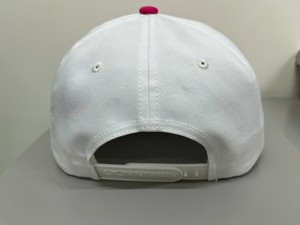 Gorras de Béisbol OEM de 5 Paneles, de Perfil Alto, Bicolor, con Texto Personalizado Bordado, de Algodón, Unisex, para Bodas, Venta al Por Mayor - Product Image 5