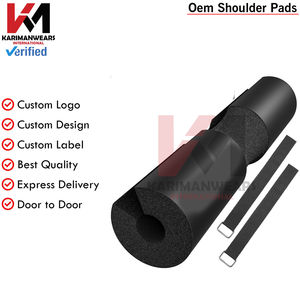 Correa de Velcro Ajustable para Barra de Pesas, para Sentadillas, Elevaciones de Cadera, Cuello y Hombros, Levantamiento de Pesas en el Gimnasio - Product Image 3