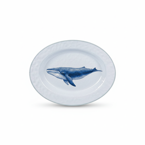 Vajilla de Melamina A5 Personalizada de Alta Calidad con Diseño de Ballena y Concha Marina Azul, Platos y Tazones Redondos Personalizados, Duraderos, Seguros para Alimentos - Product Image 2