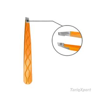 Pinzas Profesionales para Cejas de Acero Inoxidable, Curvas, Ligeras, Ecológicas, de Lujo, Puntiagudas, en Varios Colores - Product Image 3