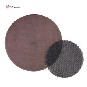 5 "6" crochet et boucle maille disques abrasifs papier abrasif filet anti-blocage pour le travail du bois métal - Product Image 1