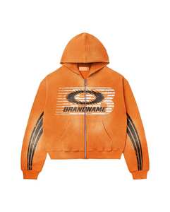 Conjunto Deportivo de Invierno Estilo Urbano con Cremallera, Pantalones Acampanados, Tela y Logotipo Personalizados, Ropa Casual a Rayas para Hombre - Product Image 5