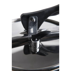 Pentola a Pressione Professionale Excelsa in Acciaio 33x19.5x23.5 Cm Argento - Product Image 3