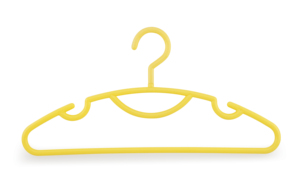 Pink Plastic Clothing <b>Hanger</b> Rectangle Shape <b>Space</b> <b>Saving</b> Hook Type For Wardrobe Storage Lightweight Simple Style Revolving Hook - Product Image 2
