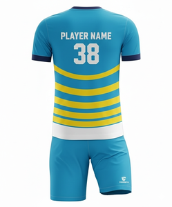 Conjunto de Jersey con Diseño Degradado de Última Moda 2026, Logotipo Personalizado, Secado Rápido, Traje de Entrenamiento de Fútbol Transpirable, Uniforme de Equipo de Club Resistente a la Decoloración - Product Image 2