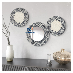 Fournisseur professionnel de Miroir en nacre élégant et décoratif pour l'intérieur, Miroir en nacre du Vietnam - Product Image 1