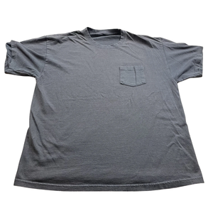 T-shirt personnalisé vierge délavé au soleil et à l'acide, en coton épais vintage, coupe oversize à épaules tombantes, style streetwear, fabrication - Product Image 1