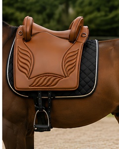Selle d'équitation POWER HINT de haute qualité au design unique en cuir véritable pour l'endurance et le dressage - Product Image 4