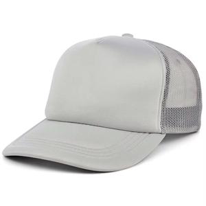 High Quality Wholesale Classic Custom Design Your Own 3D Embroidery Logo 5 Panel Mesh Trucker Headwear <b>Hats</b> Men's - Product Image 4