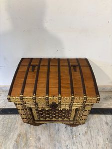 Caja de Almacenamiento de Madera Antigua Blanca, Ecológica, Hecha a Mano, Estilo Moderno Vintage, para Mesa de Centro, Comedor, Dormitorio - Product Image 5