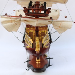 SOVEREIGN OF THE SEAS - Versión con acabado en madera - Modelo de un buque de guerra de la Marina británica - Product Image 6