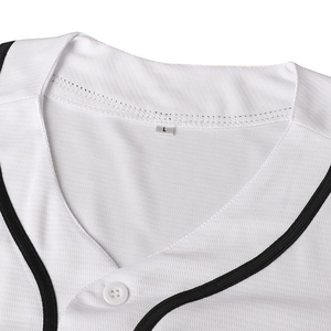 Maillot de baseball pour hommes en gros OEM, imprimé, respirant, confortable, décontracté, haute qualité, personnalisable, 100 % polyester - Product Image 4