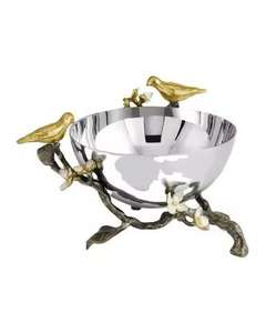 Bandeja Decorativa de Metal Dorado de Moda para Servir Frutas y Bocadillos al Mejor Precio - Product Image 5