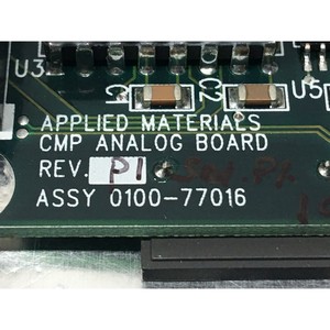 AMAT 0100-77016 ASSY, détecteur de circuit imprimé ANAL. BD, CMP - Équipements et pièces semi-conductrices d'occasion fiables à l'échelle mondiale - Product Image 3