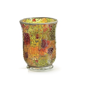 Unique Design Modern Mosaic Hurricane <b>Candle</b> <b>Holder</b> with Glass New Design Metal <b>Candle</b> <b>Lantern</b> Stand in Wholesale Price - Product Image 5