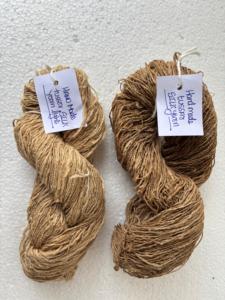 ไหมทัสซาห์ กิชชา 100% ไหมดิบ ทอมือ สำหรับทอผ้า ถักนิตติ้ง และงานฝีมือ - Product Image 1