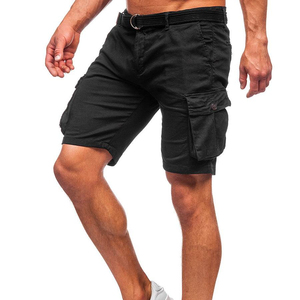 Shorts Cargo Homme Mi-long en Toile 100% Coton Imperméable Séchage Rapide Respirant Personnalisable Impression Multi-usages – Vente en Gros - Product Image 2