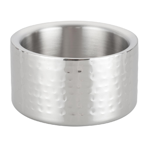 Handcrafted Hammered Design Aluminium Bottle Coaster Silver Colour High Quality & Selling Sale Bar Accessories - Product Image 1