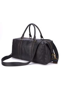 Nouveauté : Sac de voyage décontracté pour homme en cuir véritable, imperméable, sac de sport en cuir, en vente en ligne à bas prix - Product Image 4
