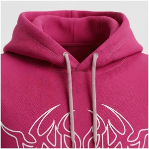 Unisex <b>Pink</b> Tracksuit Set Hooded Full Sleeve Print Design Casual Autumn Wear Breathable Regular Fit Adult <b>Sweatshirt</b> and Pants - Product Image 4