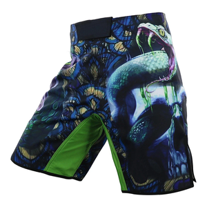 Shorts de MMA et Kimono de Jiu-Jitsu en Polyester de Haute Qualité pour l'Entraînement de Combat, Équipement Durable de Muay Thai, Shorts pour l'Entraînement en Salle de Sport pour Hommes - Product Image 1