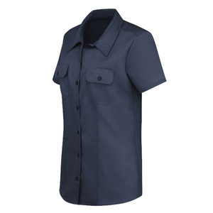 Chemises d'uniforme sur mesure pour femmes, vêtements de travail industriels, coton/polyester/nylon/mélange, certifiées Oeko-Tex CE, OEM, exportation mondiale - Product Image 2