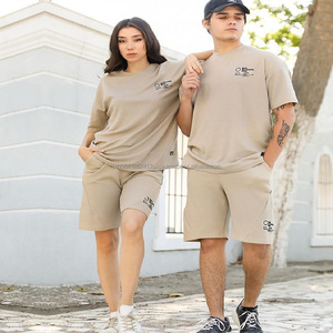 Ensembles de T-shirts et Shorts en Coton Épais de Luxe de Marque de Haute Qualité pour Hommes – Vente en Gros - Product Image 3