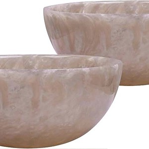 Vaisselle de luxe en résine polie, fabriquée en Inde, écologique, design moderne, compatible lave-vaisselle, idéale pour les fêtes - Product Image 2