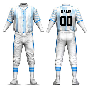 Uniforme de baseball de haute qualité, très vendu, léger, fabriqué en polyester, sublimé, respirant, pour adultes - Product Image 1