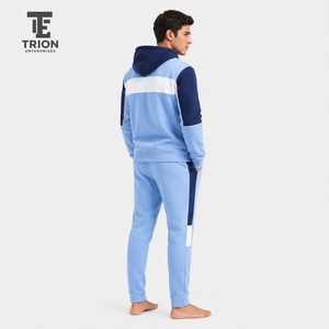 Survêtement léger à capuche personnalisé avec logo pour homme, combinaison vierge pour la course et le jogging, vêtements de sport, ensembles de survêtements - Product Image 2